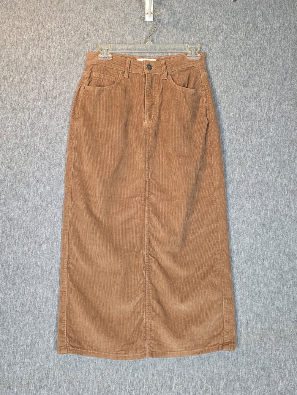 Cotton On Cord Maxi Skirt Pecan Brown Women's 4